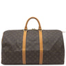 ルイヴィトン LOUIS VUITTON キーポル 50 M41426 モノグラム モノグラムキャンバス ボストンバッグ ゴールド金具 茶 鍵・パドロック・ポワニエ・ネームタグ欠品