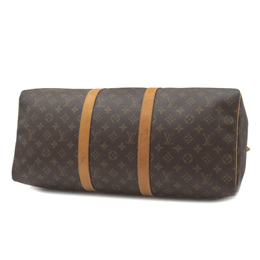 ルイヴィトン LOUIS VUITTON キーポル 50 M41426 モノグラム モノグラムキャンバス ボストンバッグ ゴールド金具 茶 鍵・パドロック・ポワニエ・ネームタグ欠品