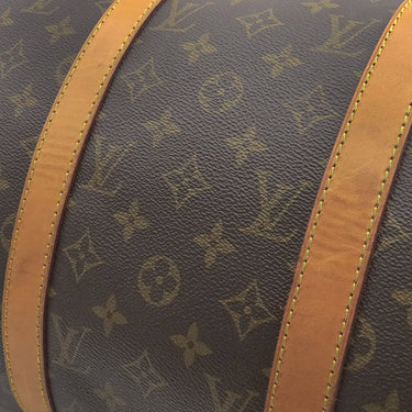 ルイヴィトン LOUIS VUITTON キーポル 50 M41426 モノグラム モノグラムキャンバス ボストンバッグ ゴールド金具 茶 鍵・パドロック・ポワニエ・ネームタグ欠品