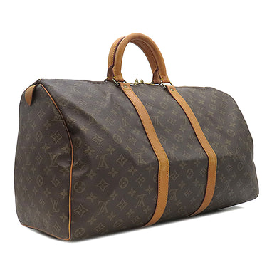 ルイヴィトン LOUIS VUITTON キーポル 50 M41426 モノグラム モノグラムキャンバス ボストンバッグ ゴールド金具 茶