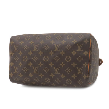ルイヴィトン LOUIS VUITTON スピーディ 30 M41108 モノグラム モノグラムキャンバス ハンドバッグ ゴールド金具 茶 ミニボストン 鍵・パドロック欠品