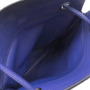 エルメス HERMES サックアリーヌ ミニ ブルーエレクトリック スイフト ショルダーバッグ シルバー金具 青