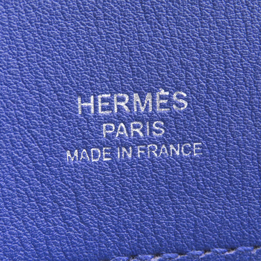 エルメス HERMES サックアリーヌ ミニ ブルーエレクトリック スイフト ショルダーバッグ シルバー金具 青