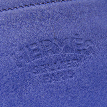 エルメス HERMES サックアリーヌ ミニ ブルーエレクトリック スイフト ショルダーバッグ シルバー金具 青