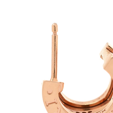 ブルガリ BVLGARI B-zero1 ビーゼロワン レジェンド 356131 ピンクゴールド K18PG ダイヤモンド ピアス BVLGARI 750 パヴェダイヤ