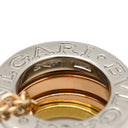 ブルガリ BVLGARI ビーゼロワン パーフェクトミステイク イエローゴールド×ピンクゴールド×ホワイトゴールド K18YG K18WG K18PG ネックレス スリーカラー B-zero1 ペンダント 18K 750 YG WG PG