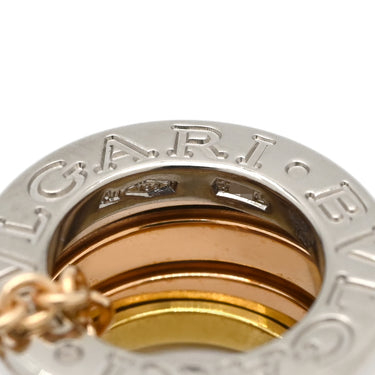 ブルガリ BVLGARI ビーゼロワン パーフェクトミステイク イエローゴールド×ピンクゴールド×ホワイトゴールド K18YG K18WG K18PG ネックレス スリーカラー B-zero1 ペンダント 18K 750 YG WG PG