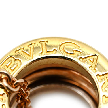 ブルガリ BVLGARI ビーゼロワン パーフェクトミステイク イエローゴールド×ピンクゴールド×ホワイトゴールド K18YG K18WG K18PG ネックレス スリーカラー B-zero1 ペンダント 18K 750 YG WG PG