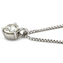 TASAKI TASAKI ダイヤモンド ペンダント ホワイトゴールド K18WG ダイヤモンド ネックレス 750WG 18金 1P