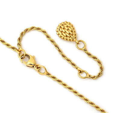 ブシュロン BOUCHERON セルパン ボエム スモール イエローゴールド K18YG ダイヤモンド ネックレス ダイヤ Au750 YG K18