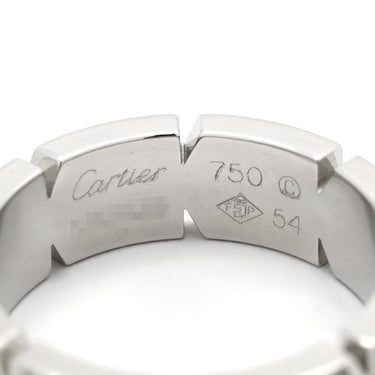 カルティエ Cartier タンクフランセーズ SM フルダイヤ ホワイトゴールド K18WG ダイヤモンド #54(JP14) リング 指輪 18K 750 ダイヤモンド 13.5号