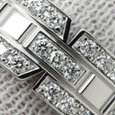カルティエ Cartier タンクフランセーズ SM フルダイヤ ホワイトゴールド K18WG ダイヤモンド #54(JP14) リング 指輪 18K 750 ダイヤモンド 13.5号