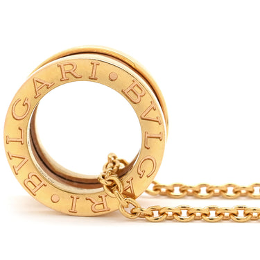 ブルガリ BVLGARI ビーゼロワン レジェンド ネックレス ピンクゴールド K18PG ネックレス B-zero1 ペンダント 18K 750PG