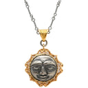 カッツァニーガ CAZZANIGA フェイスモチーフ イエローゴールド×ピンクゴールド×ホワイトゴールド K18YG K18PG K18WG ネックレス K18PG K18WG 3カラー 顔モチーフ