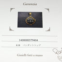 カッツァニーガ CAZZANIGA フェイスモチーフ イエローゴールド×ピンクゴールド×ホワイトゴールド K18YG K18PG K18WG ネックレス K18PG K18WG 3カラー 顔モチーフ