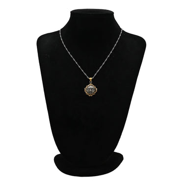 カッツァニーガ CAZZANIGA フェイスモチーフ イエローゴールド×ピンクゴールド×ホワイトゴールド K18YG K18PG K18WG ネックレス K18PG K18WG 3カラー 顔モチーフ