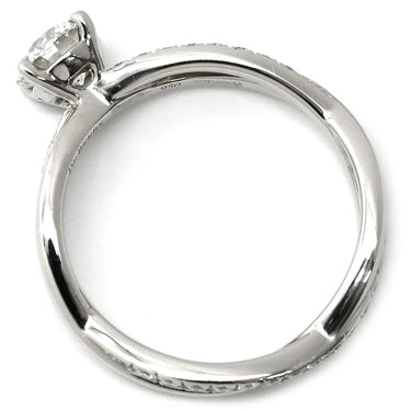 デビアス DE BEERS インフィニティ R102399 プラチナシルバー Pt950 ダイヤモンド リング 指輪 PT950 ダイヤモンド 8号