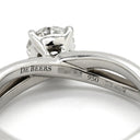 デビアス DE BEERS インフィニティ R102399 プラチナシルバー Pt950 ダイヤモンド リング 指輪 PT950 ダイヤモンド 8号