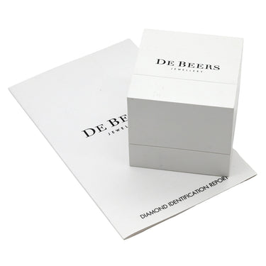 デビアス DE BEERS インフィニティ R102399 プラチナシルバー Pt950 ダイヤモンド リング 指輪 PT950 ダイヤモンド 8号