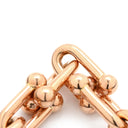 ティファニー Tiffany & Co ハードウェア ミディアムリンク ラージ 70881624 ローズゴールド K18PG ブレスレット AG925