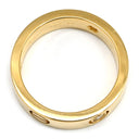 カルティエ Cartier ラブリング ハーフダイヤ B4032455 イエローゴールド K18YG ダイヤモンド #55(JP15) リング 指輪 LOVE Ring 750 18K 18金 3P 3石 3粒 ダイヤ 15号