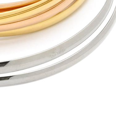 カルティエ Cartier トリニティ 7連 イエローゴールドXピンクゴールド×ホワイトゴールド K18YG K18PG K18WG #59 ブレスレット 750 18K スリーカラー