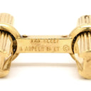 ヴァンクリーフアーペル Van Cleef & Arpels イエローゴールド K18YG ラピスラズリ オニキス カフス カフリンクス Au750 18K 18金 ラピスラズリ オニキス ヴィンテージ 替パーツ付き