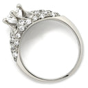 ブルガリ BVLGARI コロナ ダイヤリング プラチナシルバー Pt950 ダイヤモンド 14038 リング 指輪 パヴェダイヤ 8号