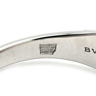 ブルガリ BVLGARI コロナ ダイヤリング プラチナシルバー Pt950 ダイヤモンド 14038 リング 指輪 パヴェダイヤ 8号