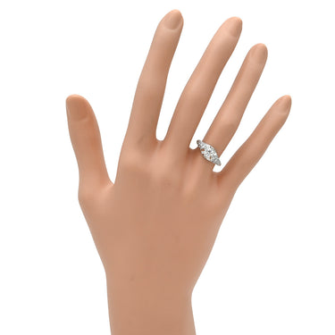 ブルガリ BVLGARI コロナ ダイヤリング プラチナシルバー Pt950 ダイヤモンド 14038 リング 指輪 パヴェダイヤ 8号