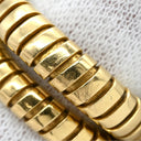 ブルガリ BVLGARI トゥボガス イエローゴールド K18YG ブルートパーズ リング 指輪 青 750 18K 18金 7号