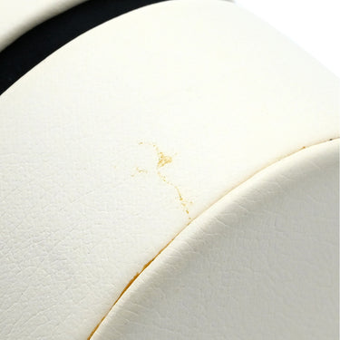 フレッド FRED フォース10 ラージモデル ホワイト×ブラック×ホワイトゴールド K18WG ステンレスケーブル ブレスレット Au750 18K 18金 ステンレスケーブル 二重 2連