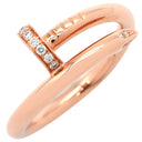 カルティエ Cartier ジュストアンクル ダイヤ B4094858 ピンクゴールド K18PG ダイヤモンド #58(JP18) リング 指輪 750 JUSTE UN CLOU 18号