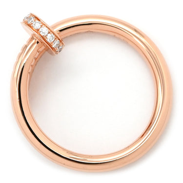 カルティエ Cartier ジュストアンクル ダイヤ B4094858 ピンクゴールド K18PG ダイヤモンド #58(JP18) リング 指輪 750 JUSTE UN CLOU 18号