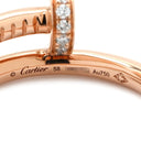 カルティエ Cartier ジュストアンクル ダイヤ B4094858 ピンクゴールド K18PG ダイヤモンド #58(JP18) リング 指輪 750 JUSTE UN CLOU 18号