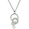 ショパール CHOPARD ハッピーダイヤ バブル ペンダント 796983 ホワイトゴールド K18WG ダイヤモンド ネックレス ムービングダイヤ 750ＷG 18K
