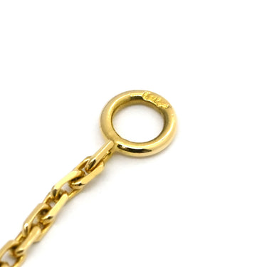 ヴァンクリーフアーペル Van Cleef & Arpels ヴィンテージ アルハンブラ ペンダント VCARO9VA00 グリーンXイエローゴールド K18YG マラカイト ネックレス 750 18金