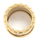 ブルガリ BVLGARI ビーゼロワン B-zero1 4バンドリング イエローゴールドXホワイトゴールド K18YG K18WG #50(JP10) リング 指輪 750YG 18金 9号