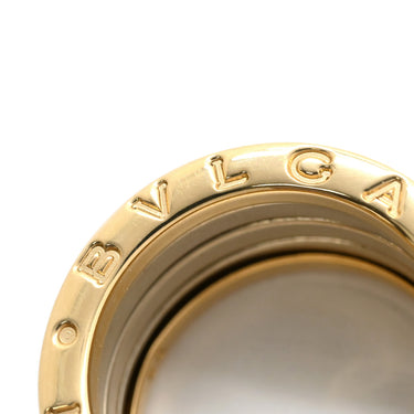 ブルガリ BVLGARI ビーゼロワン B-zero1 4バンドリング イエローゴールドXホワイトゴールド K18YG K18WG #50(JP10) リング 指輪 750YG 18金 9号