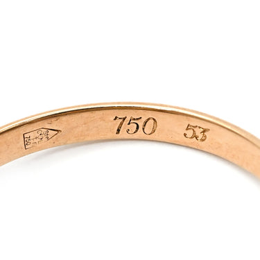 カルティエ Cartier トリニティSM 5連 ホワイトゴールドXイエローゴールドXピンクゴールド K18WG K18YG K18PG #53(JP13) リング 指輪 3カラー 14号