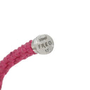 フレッド FRED フォース10 LM用ケーブル レッドXシルバー ステンレススチール ステンレスケーブル #17 ファッション雑貨 替えワイヤー 赤 ローズ