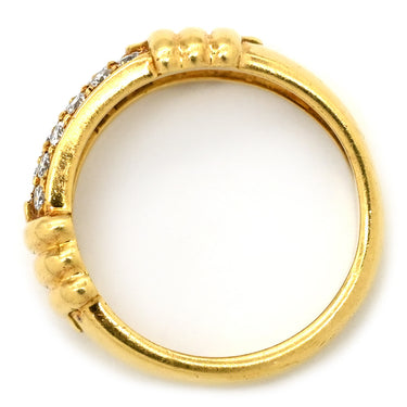 ヴァンクリーフアーペル Van Cleef & Arpels ダイヤリング VCARN32400 イエローゴールド K18YG リング 指輪 750AU 18金 18KT 9.5号