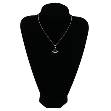 ブルガリ BVLGARI ディーヴァ ドリーム 351143 ピンクゴールド K18PG ダイヤモンド マラカイト ネックレス 緑 グリーン 750 18K 18金 RG