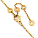 ブルガリ BVLGARI ビーゼロワン エレメント ネックレス CL854509 イエローゴールド×マルチカラー K18YG アメジスト ペリドット ロードライトガーネット ブルートパーズ シトリンクォーツ ネックレス 750 18K マルチストーン