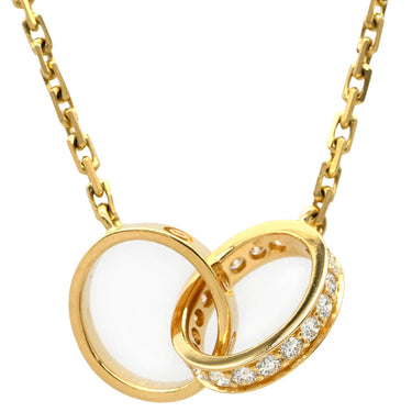 カルティエ Cartier ベビーラブ ダイヤ B7013800 イエローゴールド K18YG ダイヤモンド ネックレス 18金 750YG