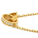 カルティエ Cartier ベビーラブ ダイヤ B7013800 イエローゴールド K18YG ダイヤモンド ネックレス 18金 750YG