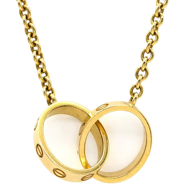 カルティエ Cartier ベビーラブ イエローゴールド K18YG ネックレス 18金 750YG