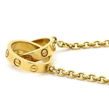 カルティエ Cartier ベビーラブ イエローゴールド K18YG ネックレス 18金 750YG