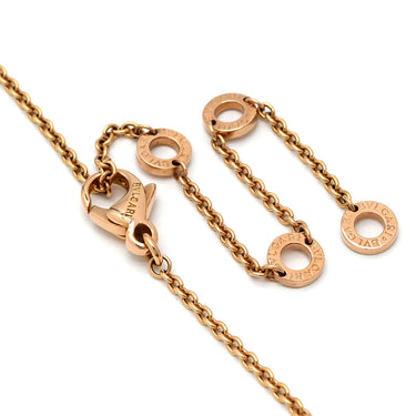 ブルガリ BVLGARI アレグラ ハート ピンクゴールド K18PG ネックレス B-zero1 ペンダント 18K 750PG