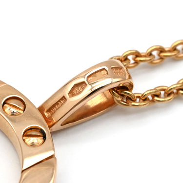 ブルガリ BVLGARI アレグラ ハート ピンクゴールド K18PG ネックレス B-zero1 ペンダント 18K 750PG